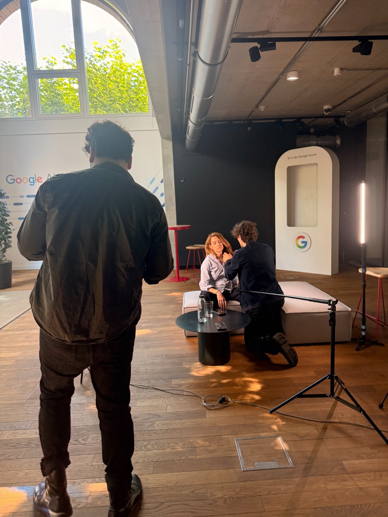 Production setup at Google AI Center Berlin